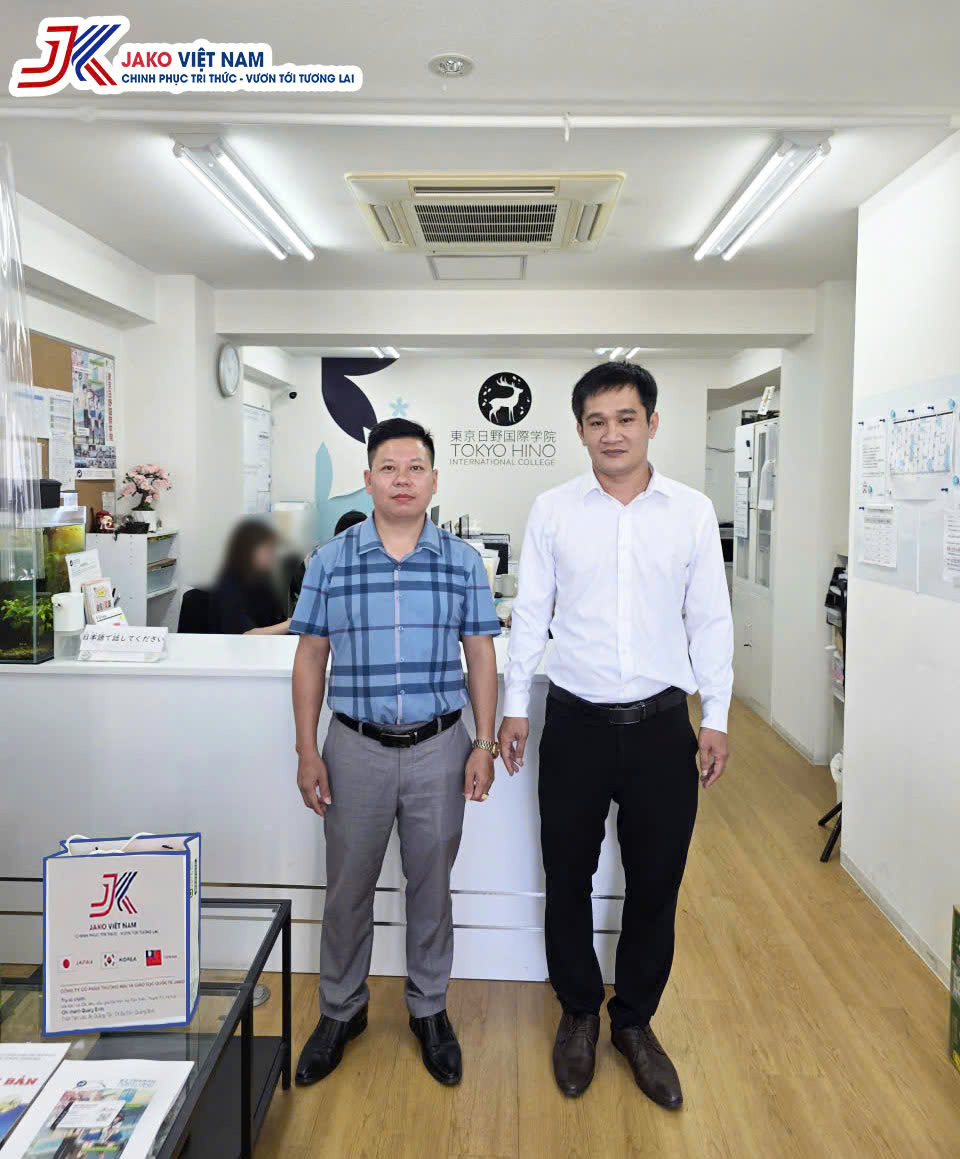 Đại diện JAKO Việt Nam thăm Trường Nhật Ngữ Quốc Tế Tokyo Hino